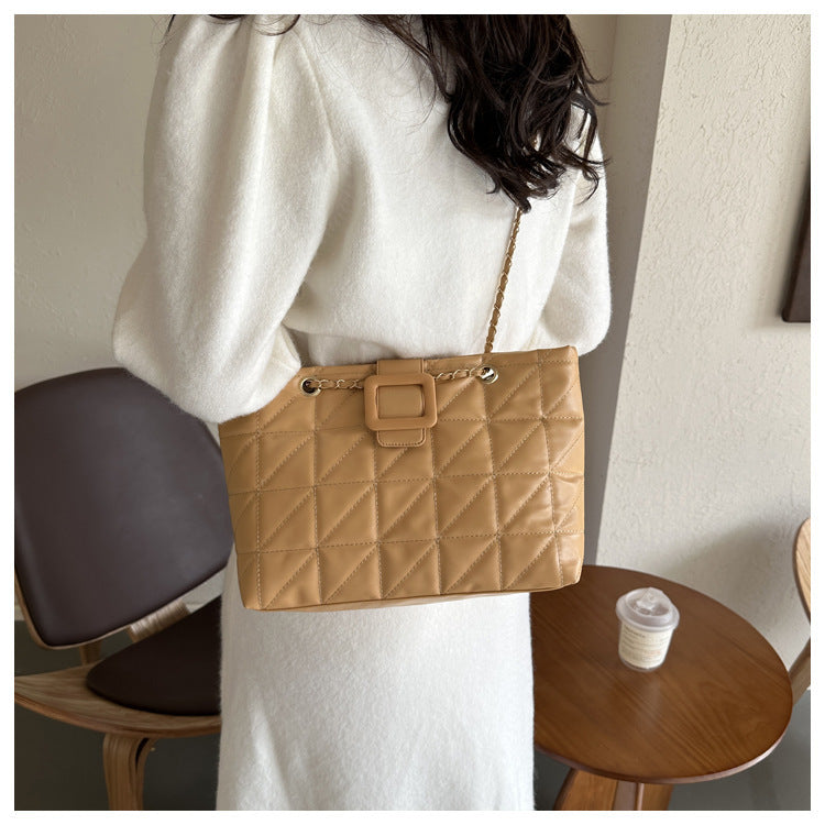 Sacs à bandoulière femme nouveau sac à chaîne en losange de style Chanel Chic et tendance