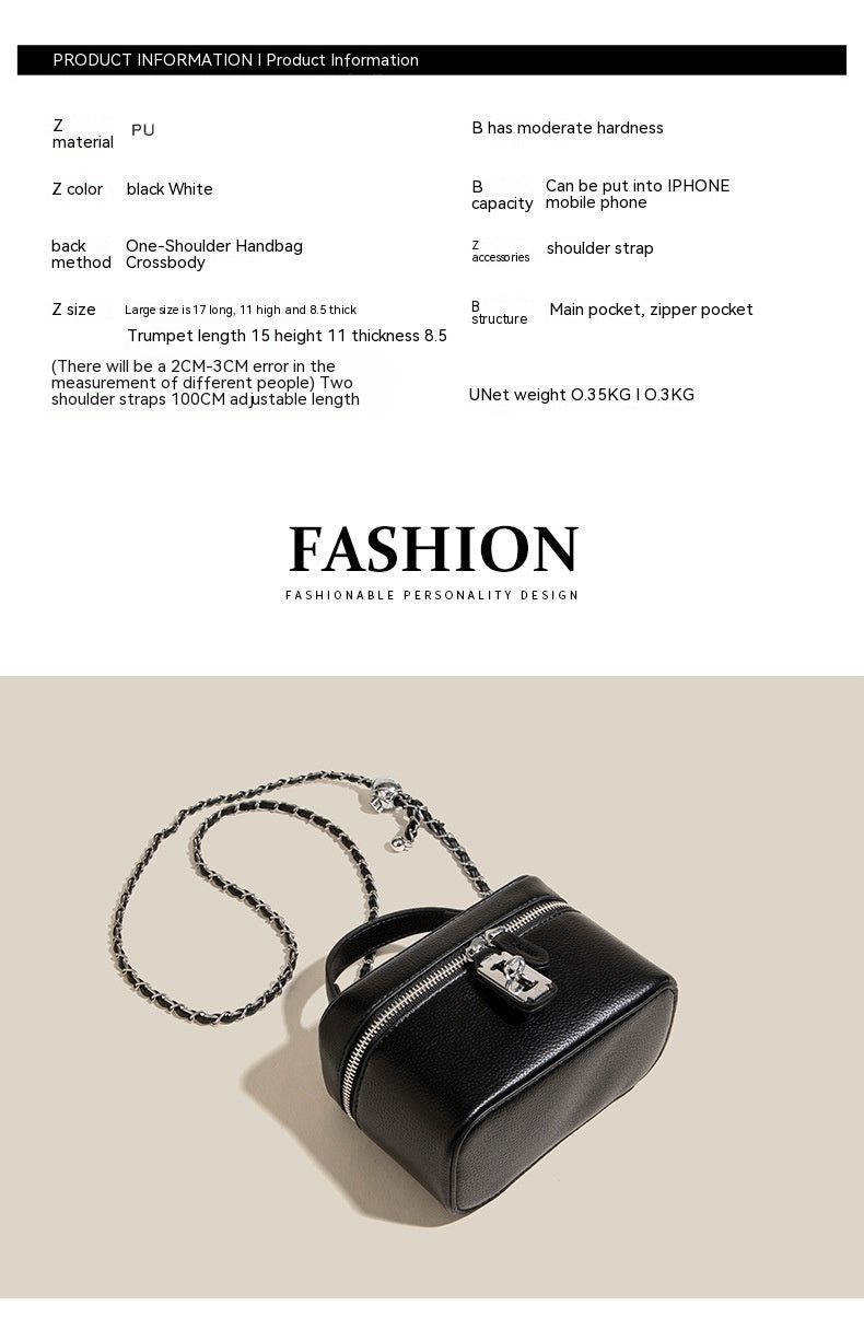 Bolso cuadrado High Sense Chain Box para mujer