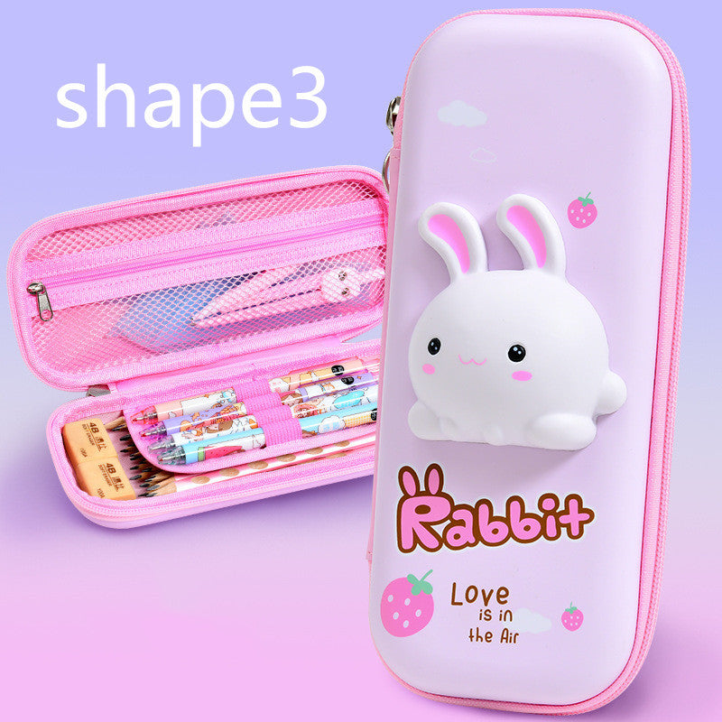 Trousse à crayons de décompression 3D multifonctionnelle de grande capacité