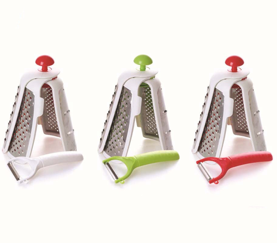 Rallador plegable para utensilios de cocina de uso doméstico
