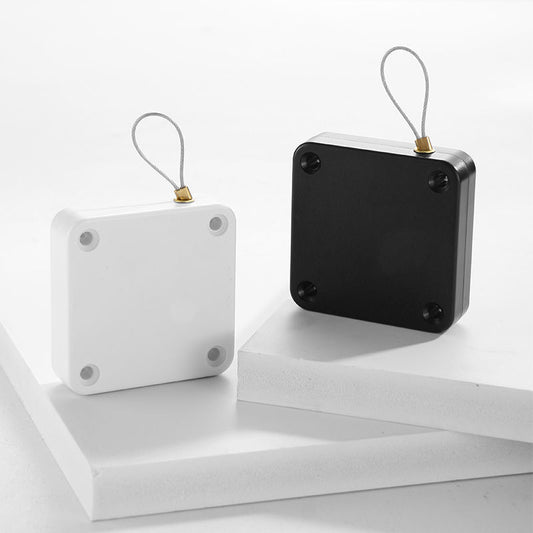 Boîte de câble antivol de dispositif de porte coulissante rétractable automatique sans poinçon