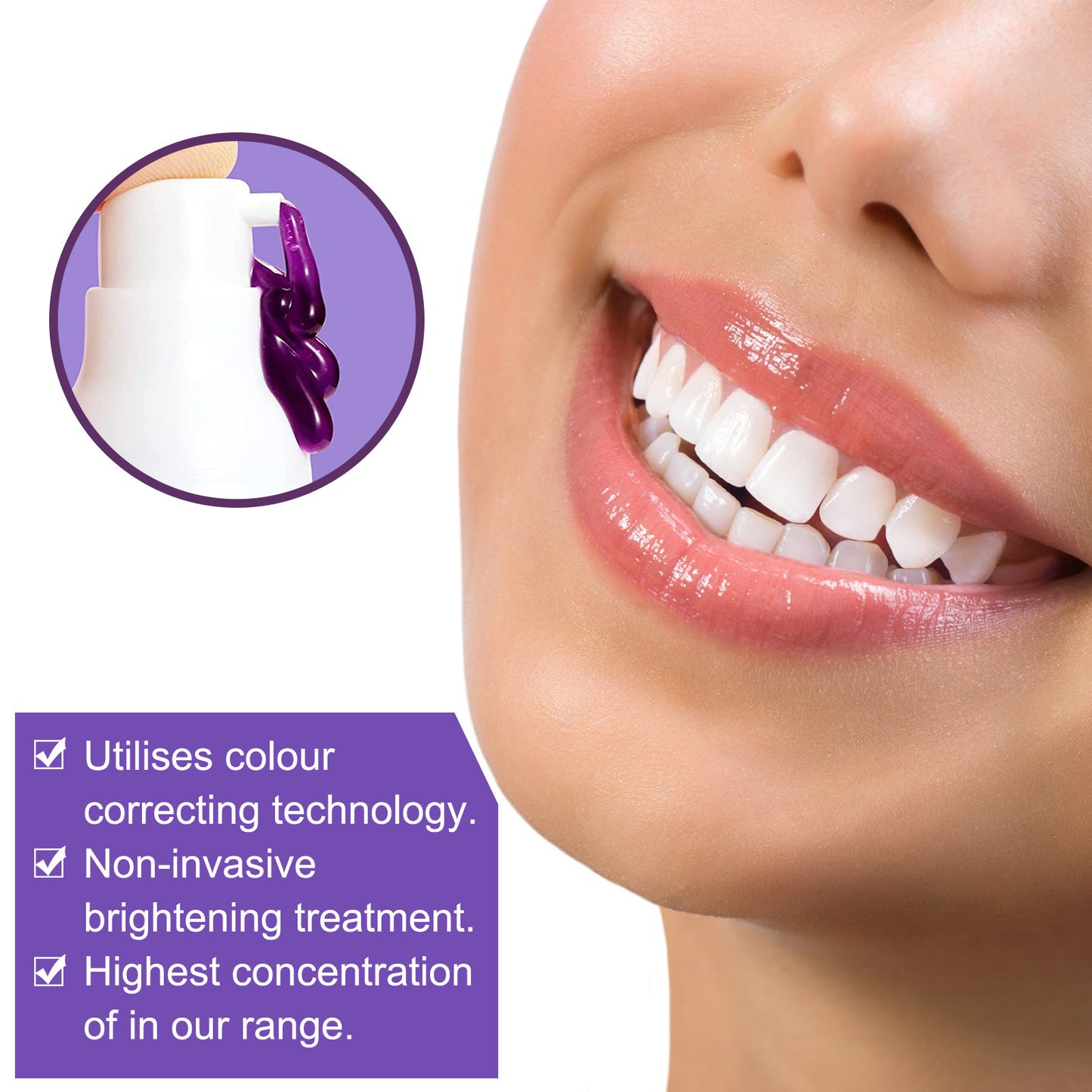 Dentifrice blanchissant les dents, retrait des dents