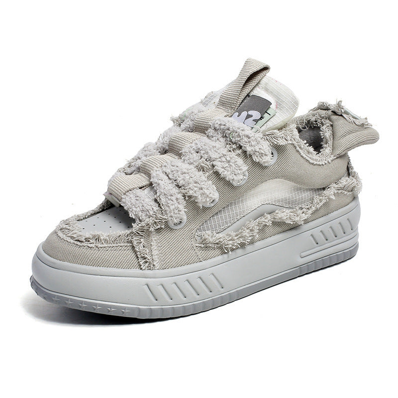 Zapatos de pan estilo universitario a juego de moda para hombre