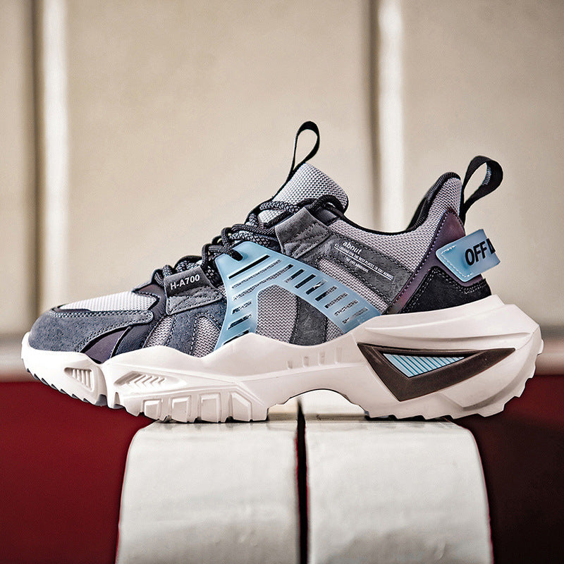 Chaussures de papa décontractées, baskets de célébrités nettes