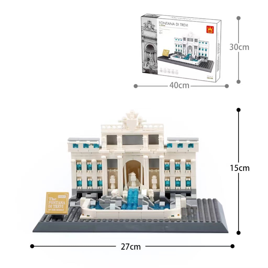 Wange Building Block Street View Jouets pour enfants