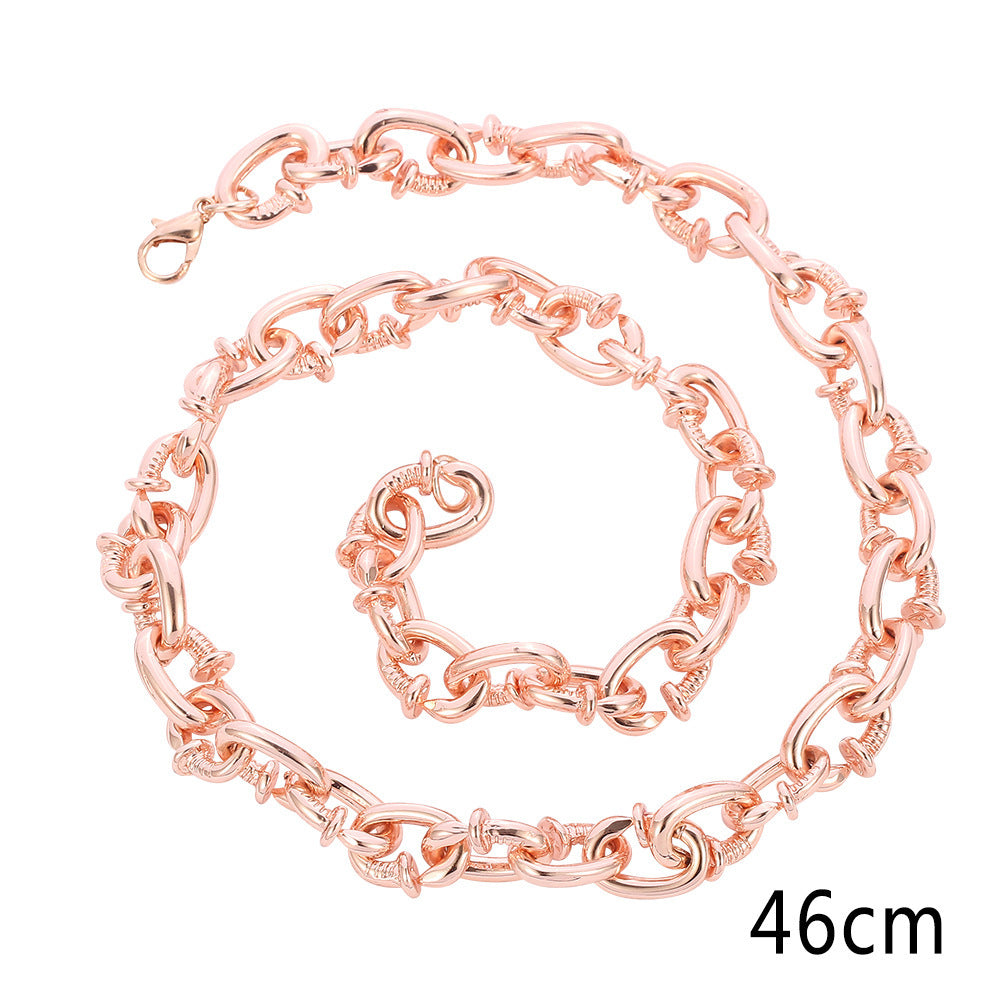 Hip Hop Tendencia Rap Accesorios Nail Personalidad Discoteca Exagerada Pulsera de Moda para Hombres
