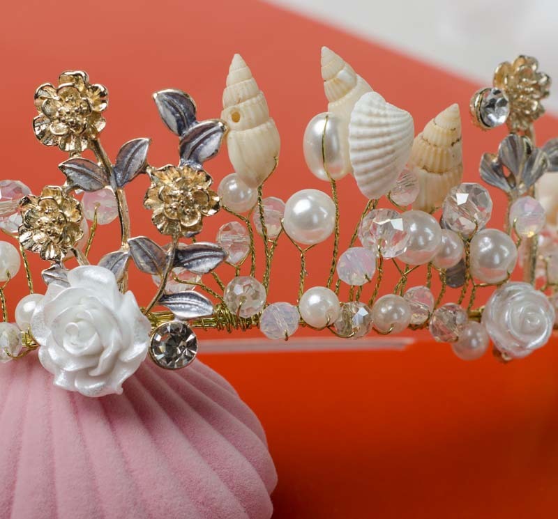 Coiffure fleur bandeau cheveux accessoires de cheveux baroques Studio Photo accessoires de mariage