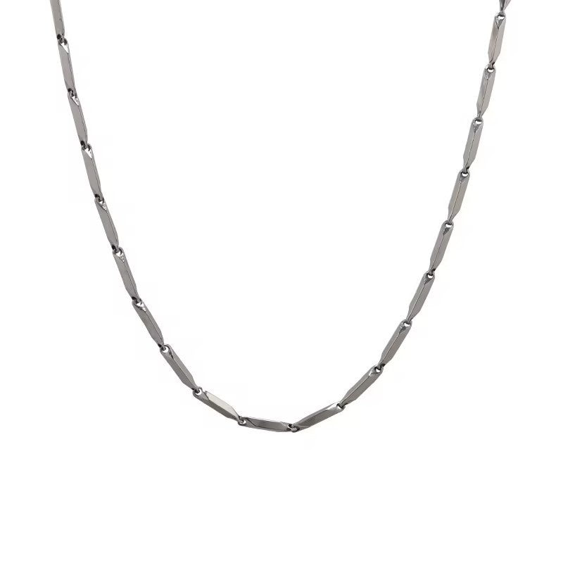 Accessoires d'ornement en titane et acier, tendance, Style Simple, personnalité, sens élevé, accessoires d'ornement européens et américains