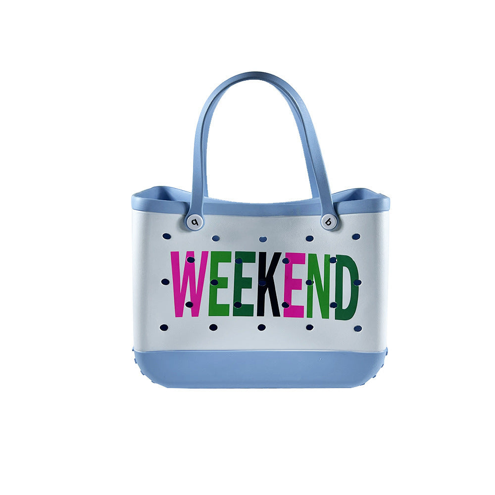 Sac à bandoulière sac de rangement de plage doux imperméable et résistant