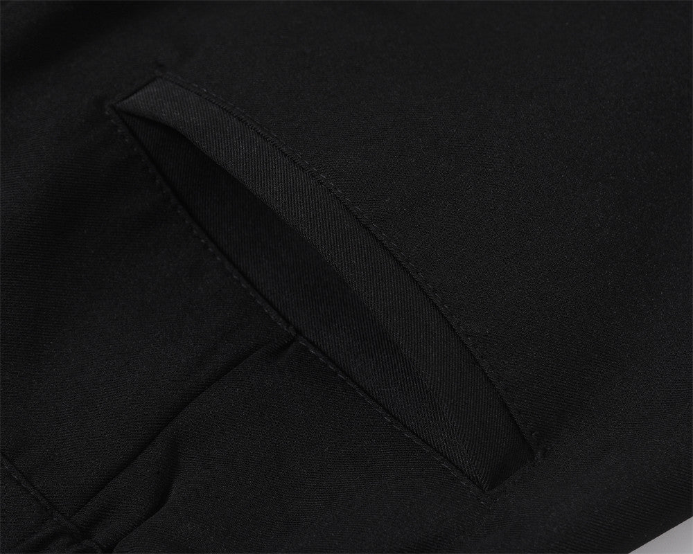 Men's Straight Loose Mop Suit Long Pants