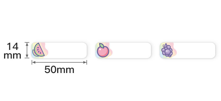 Papier pour étiquettes pour imprimantes d'étiquettes D11 et D110