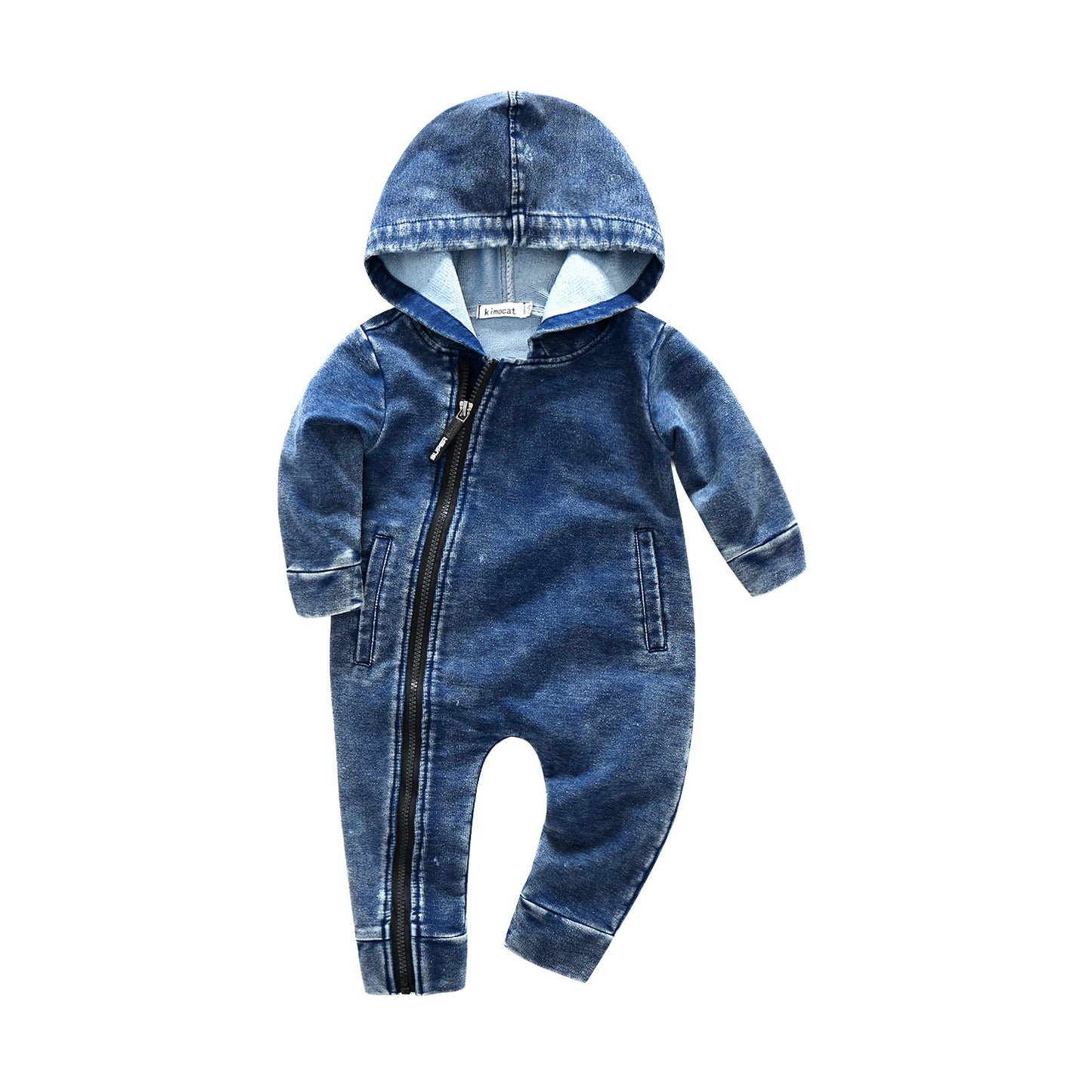 Vêtements pour enfants, combinaison pour bébé, chemise à fermeture éclair