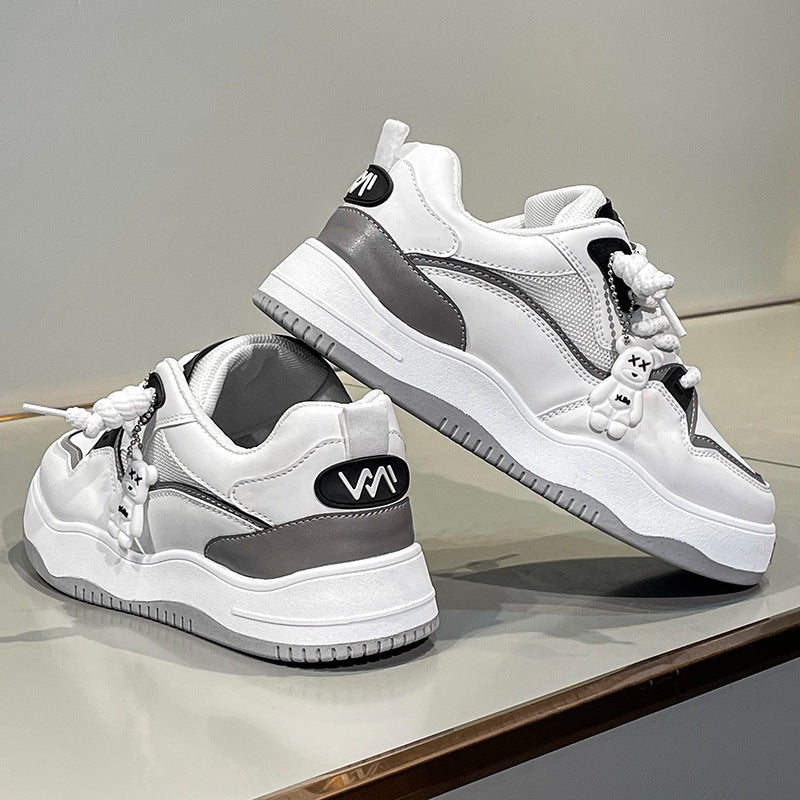 Hipster Platform Sneaker Homme décontracté décontracté polyvalent Sneaker Sports