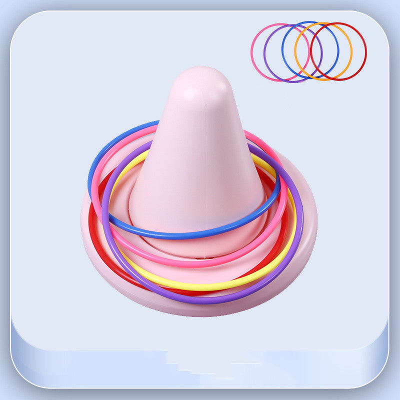 Jouet d'entraînement à l'équilibre pour enfants, jouet d'intégration sensorielle, anneau de lancer, jeu amusant, Perception de l'équilibre, aide pédagogique pour enfants