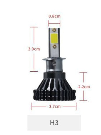faro LED del coche