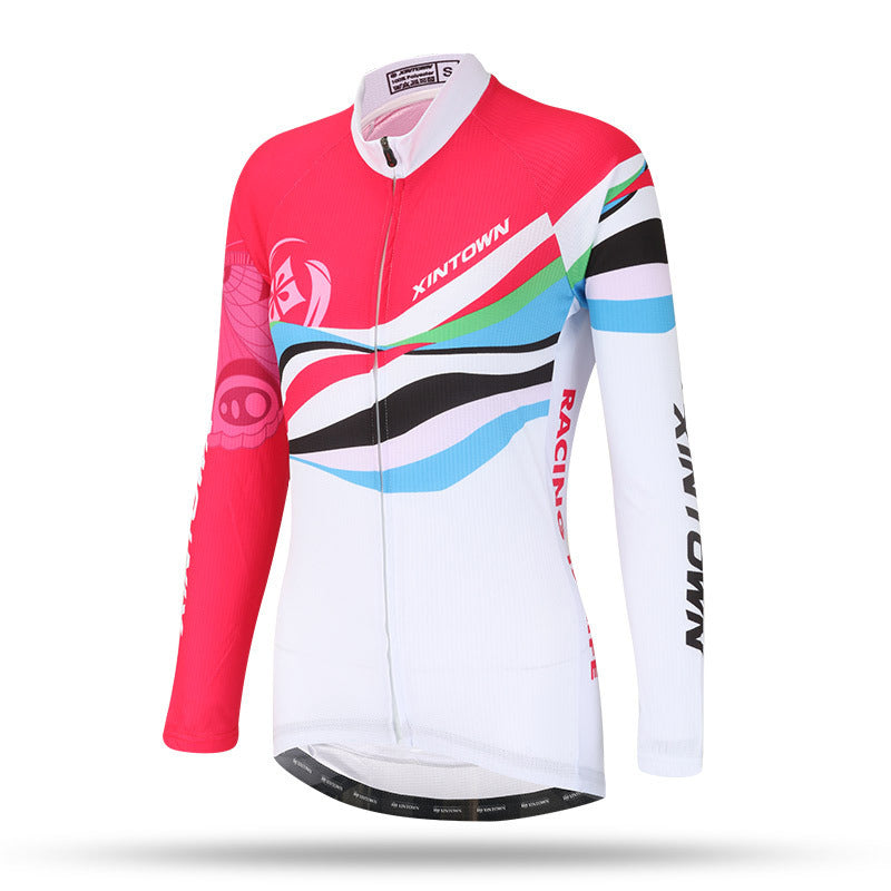 Maillot ciclista de manga larga