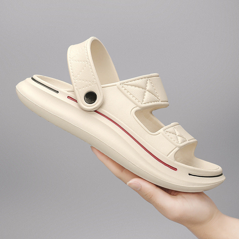 Chaussures de plage décontractées, sandales pour couples, plateforme antidérapante et résistante à l'usure
