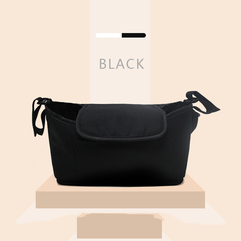 Bolsa multifuncional para cochecito de bebé de gran capacidad.