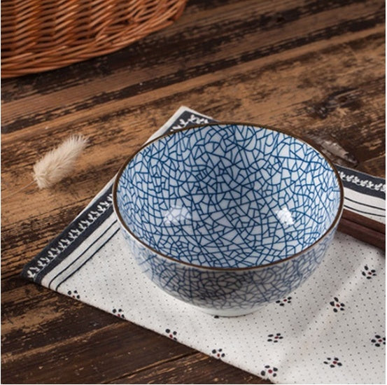 Cuencos de porcelana de inspiración japonesa (juego de 4)