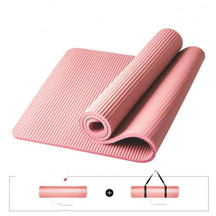 Exercice sur tapis de yoga
