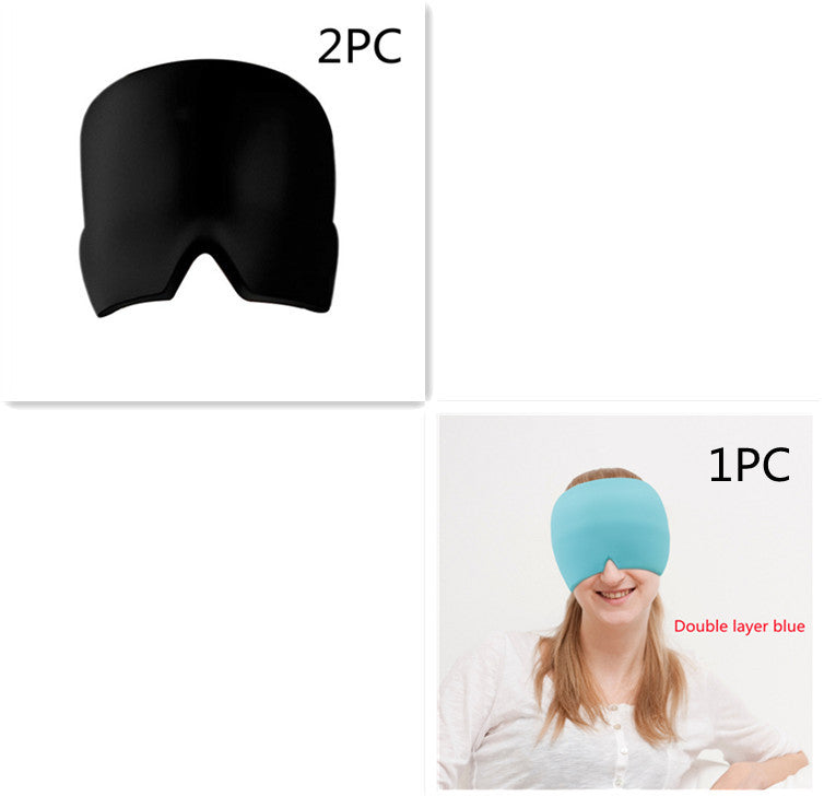 Mascarilla para ojos en gel para aliviar el dolor de cabeza