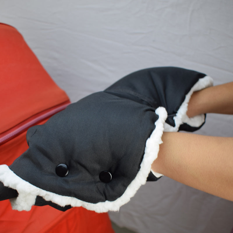 Gants chauds d'hiver pour poussette de bébé