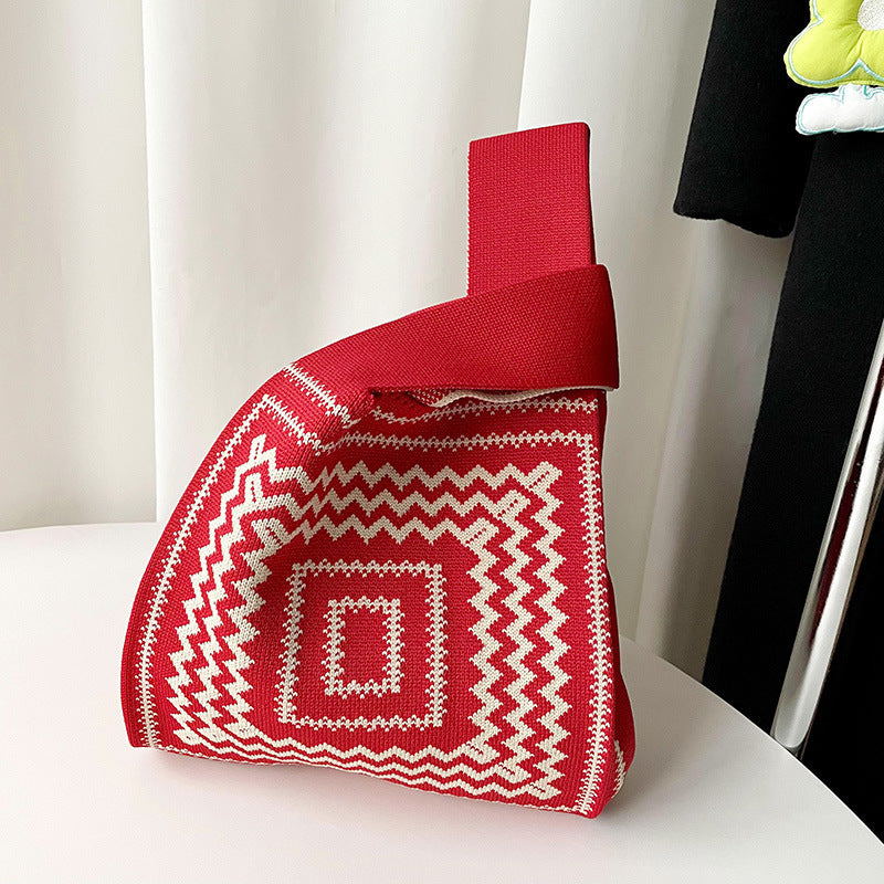 Bolso de hombro tejido todo fósforo de moda de alta calidad con diseño de interés especial