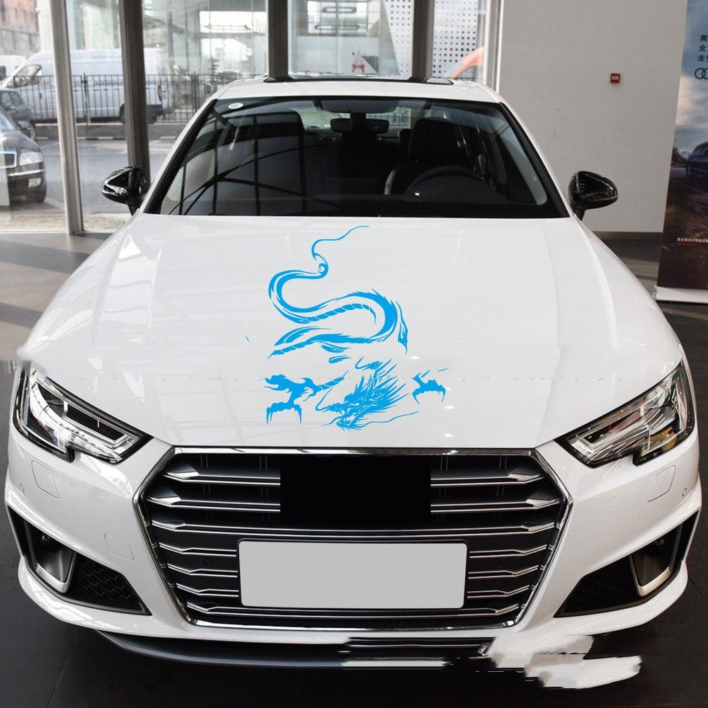 Modification d'autocollant de voiture avant