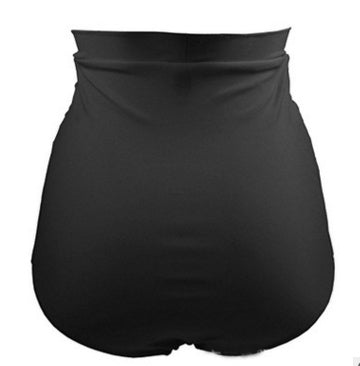 Bikini de cintura alta para mujer, traje de baño Sexy sólido alto, bragas ajustables, traje de baño de corte brasileño, bragas, ropa interior, traje de baño tipo Tanga