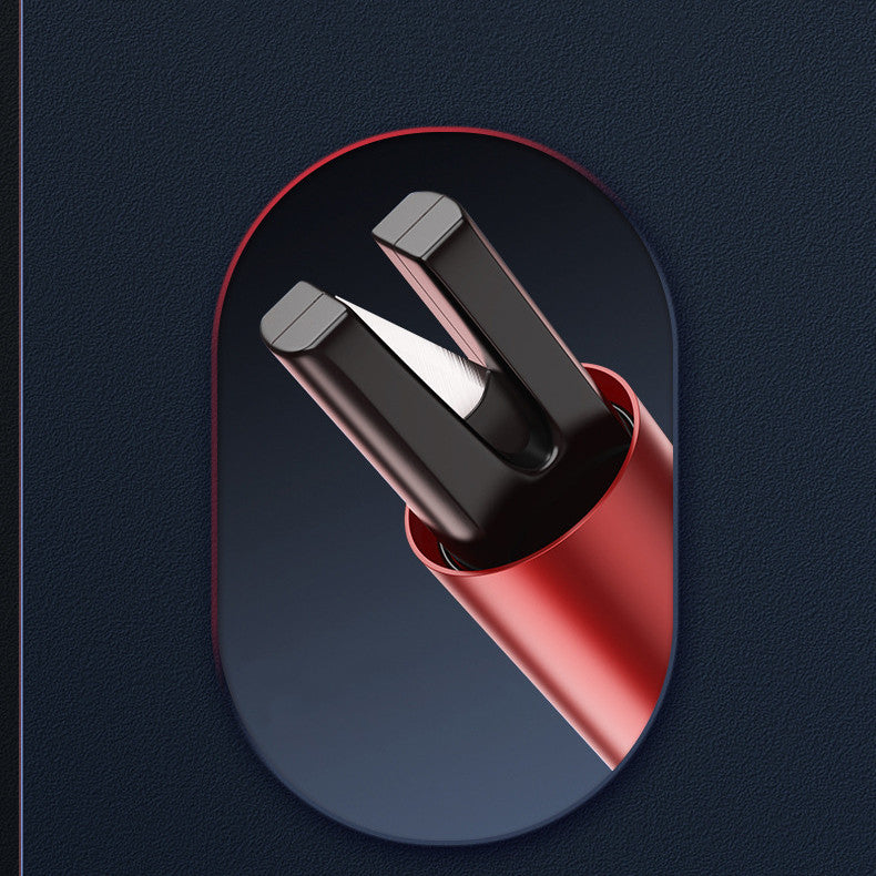 Machine à briser les vitres de voiture, tête en acier au tungstène, outil Portable d'urgence en alliage, coupe-vitre, marteau de sécurité d'évasion