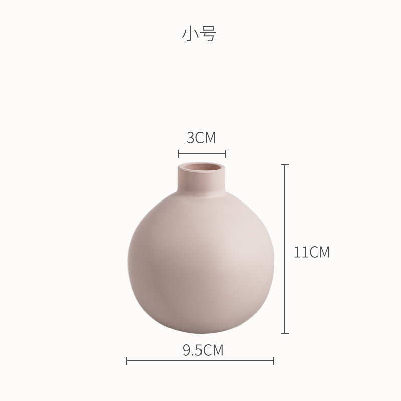 Jarrón de ceramica