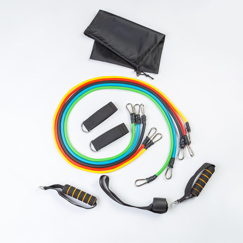 Ensemble d'entraînement de force de corde élastique de corde de traction