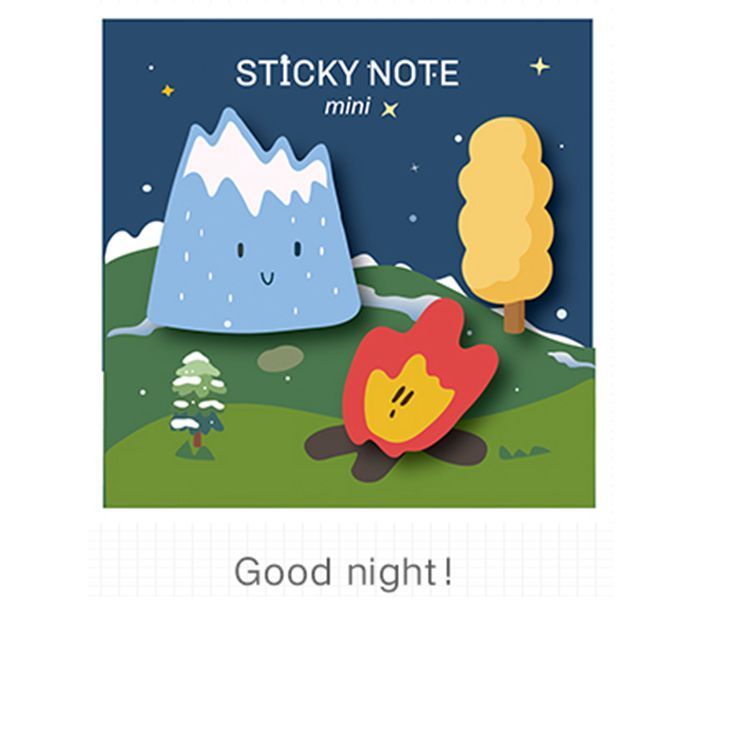 Notas Post-it® Patrón de calabaza espeluznante de Halloween