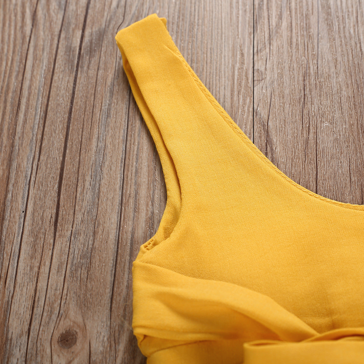 Vêtements enfants Salopette Amazon en coton jaune
