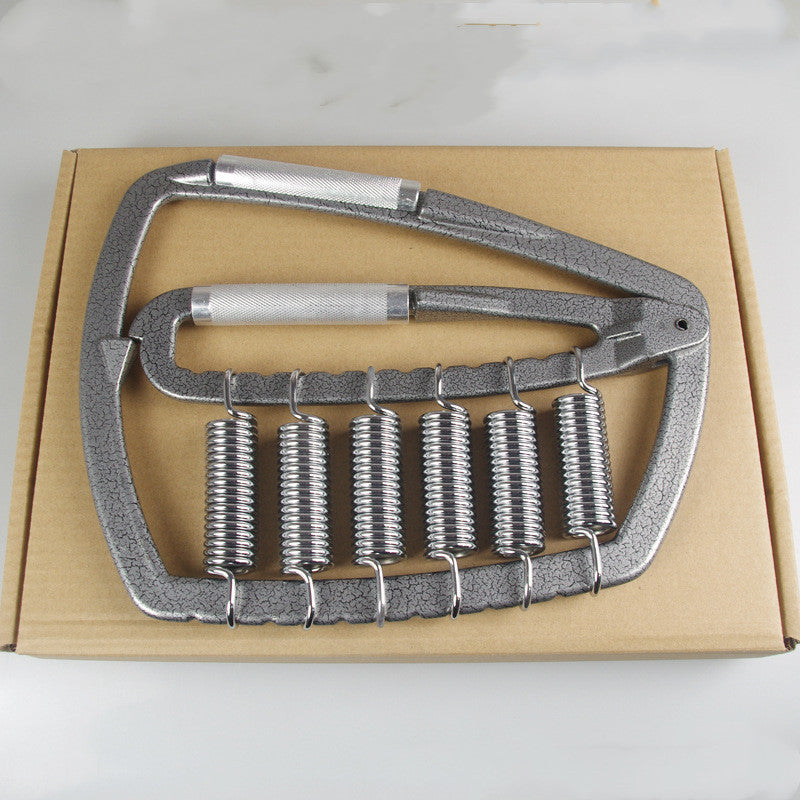 Juego de agarre de metal para ejercicio físico.