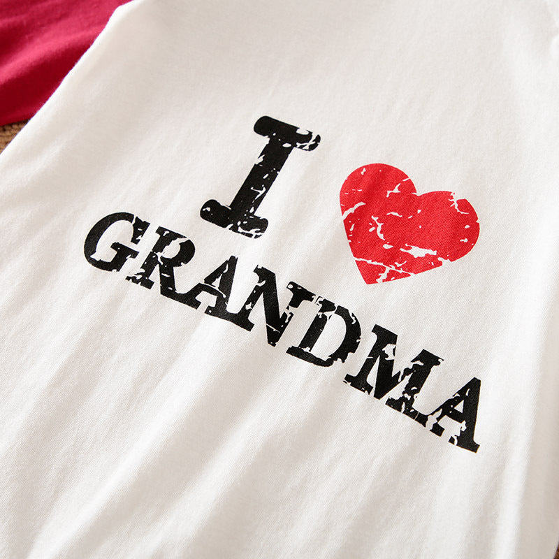 Mameluco de la ropa del mono del bebé de los padres del amor