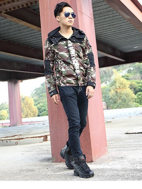 Botas de combate militares Botas militares de combate de caña alta al aire libre Dropshipping