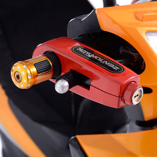 Bloqueo del manillar de la motocicleta 