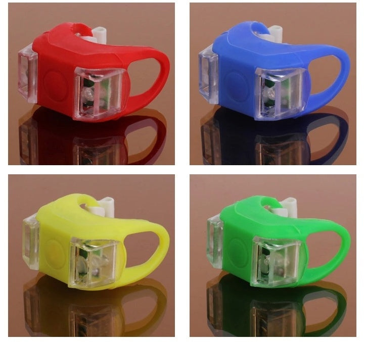 Luces traseras LED de advertencia para bicicleta de montaña, faros, binoculares, equipo para montar