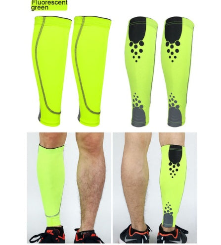 Attelle de jambe de mollet pour hommes et femmes, 1 pièce, soutien, manches extensibles, Compression, exercice, basket-ball, Football, genouillères 