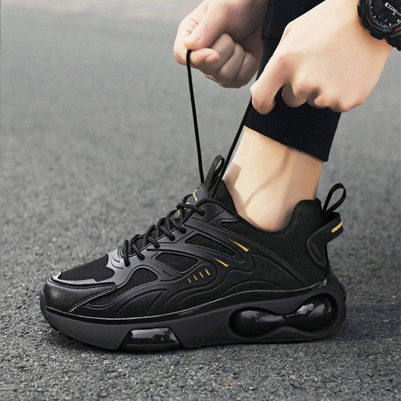 Chaussures de coussin de mode hommes en plein air léger respirant baskets chaussures de sport de course décontractées