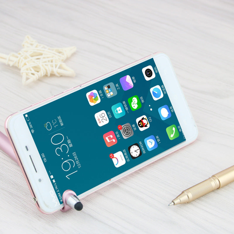 Stylo multifonctionnel de support de téléphone portable, stylo pour écran tactile