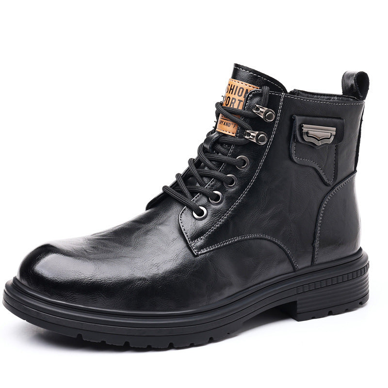Botas de motor de transporte de moda Botines