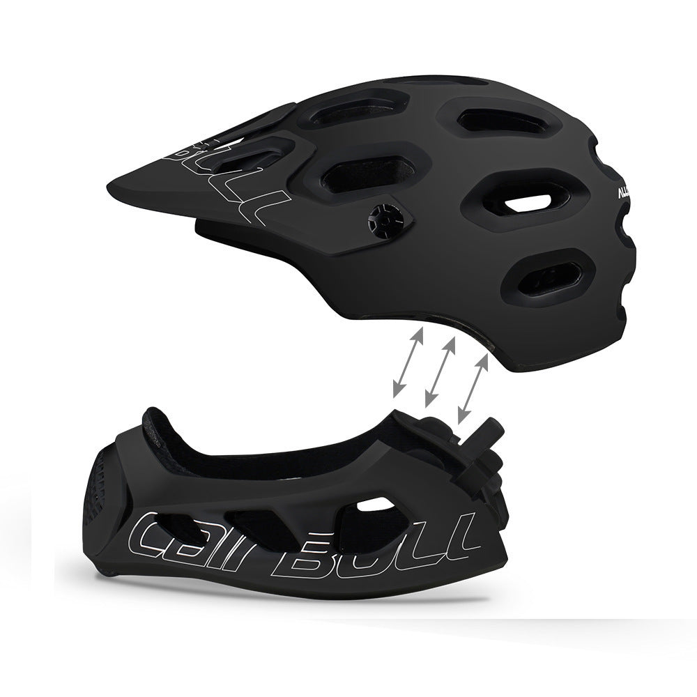 Casco de seguridad para deportes extremos, casco completo para bicicleta de montaña, campo traviesa