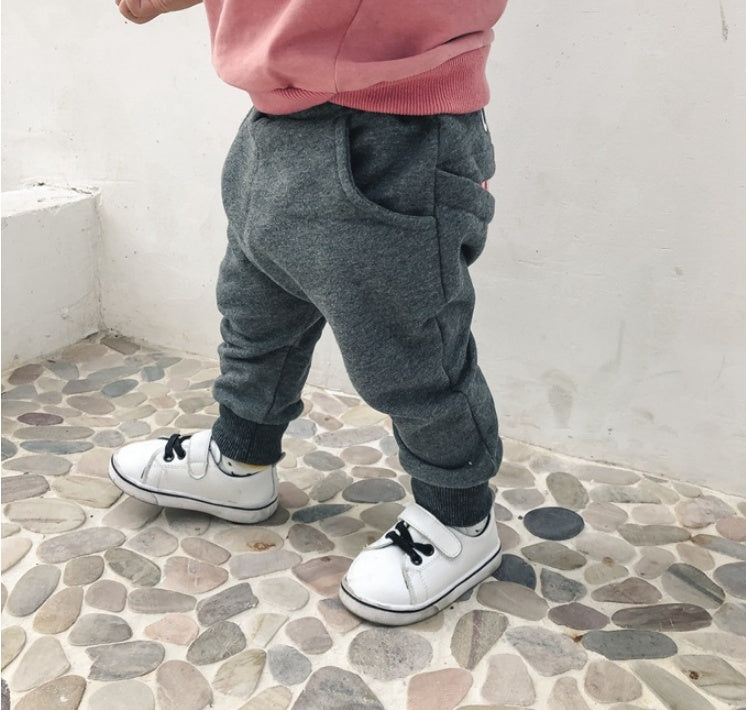 Pantalons décontractés pour garçons, automne, pantalons de survêtement décontractés pour enfants coréens, pantalons amples de dessin animé pour bébés 