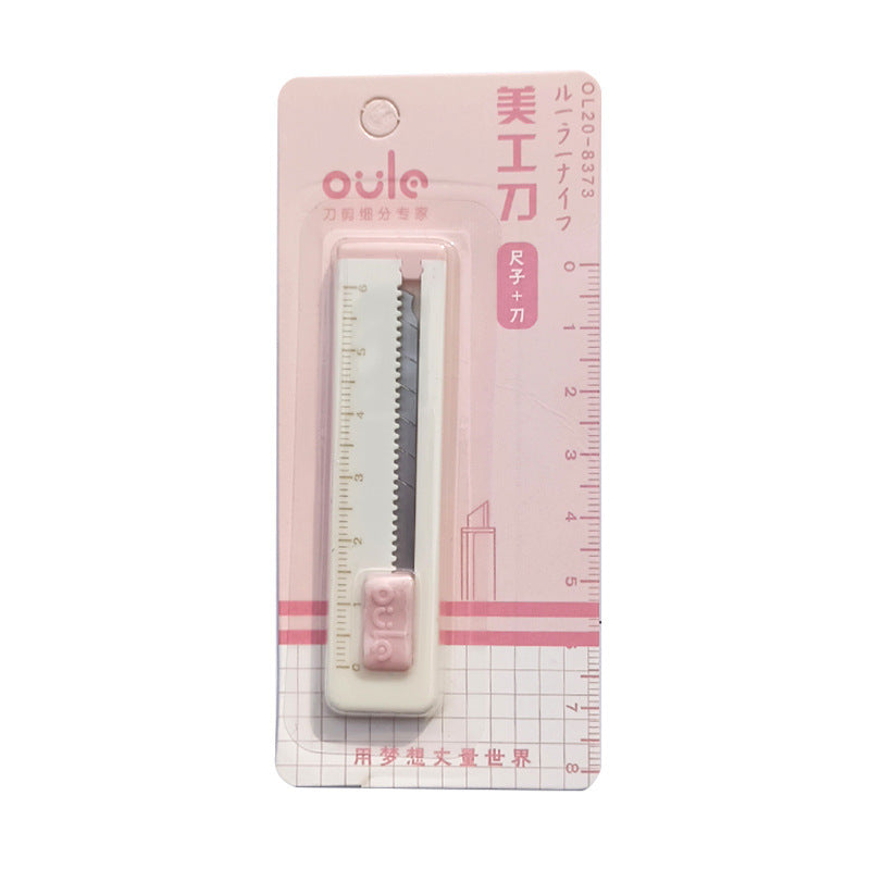 Cuchillo para arte, abridor de cajas de paquete de corte de tamaño pequeño, Mini cortador de papel pequeño portátil