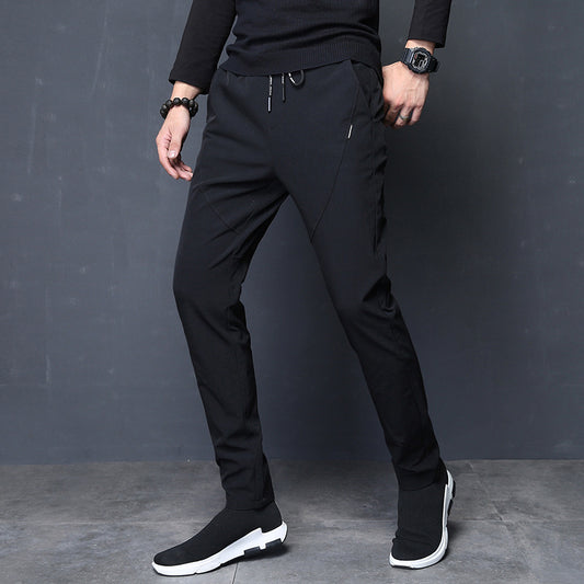 Automne et hiver pantalons de sport et de loisirs épais en velours de fer sans aimant