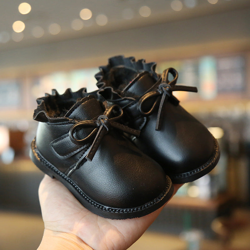 Chaussures de princesse pour filles, chaussures à semelle souple pour tout-petits