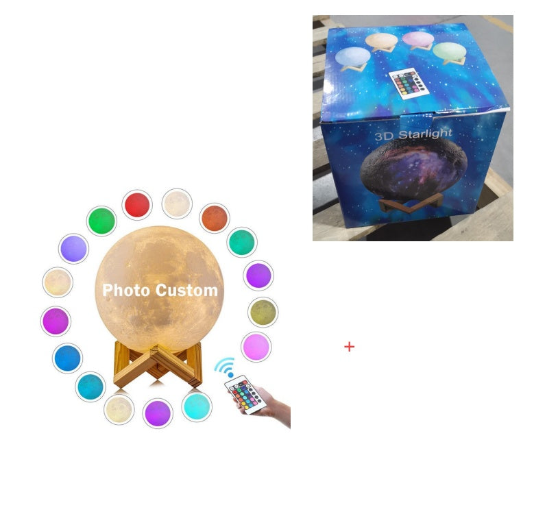Lámpara de luna personalizada