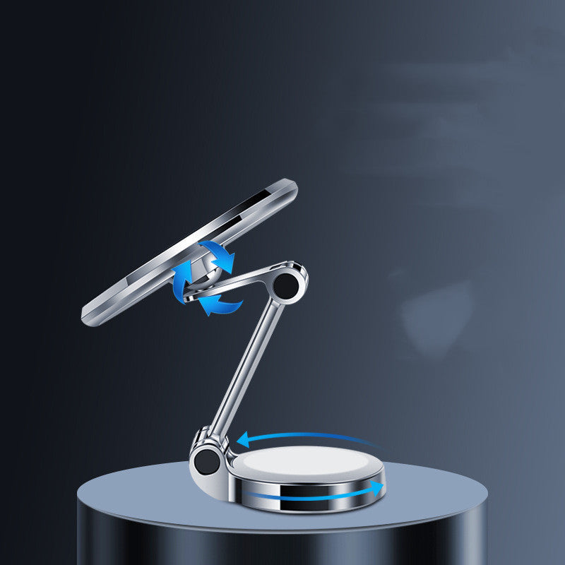 Support pour téléphone portable Clip de Fixation Support pour téléphone dans la voiture pince Flexible Double Support de Support à 360 degrés